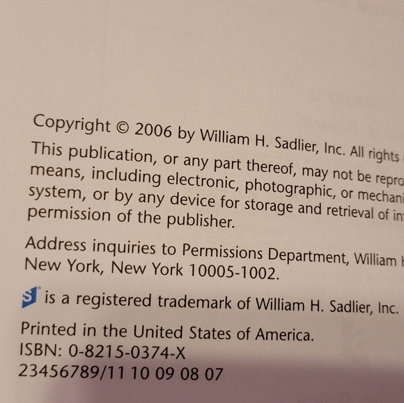 Vocabulary Workshop Student & Teacher books No writing on pages Sadlier-Oxford - Picture 4 of 4